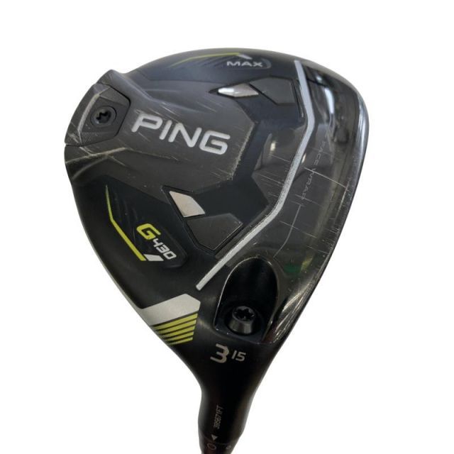 【中古】 ピン G430 MAX 3W フェアウェイウッド FW ALTA J CB BLACK(FW) (フレックスS) メンズ 男性用 右利き 右用 Cランク ゴルフクラブ