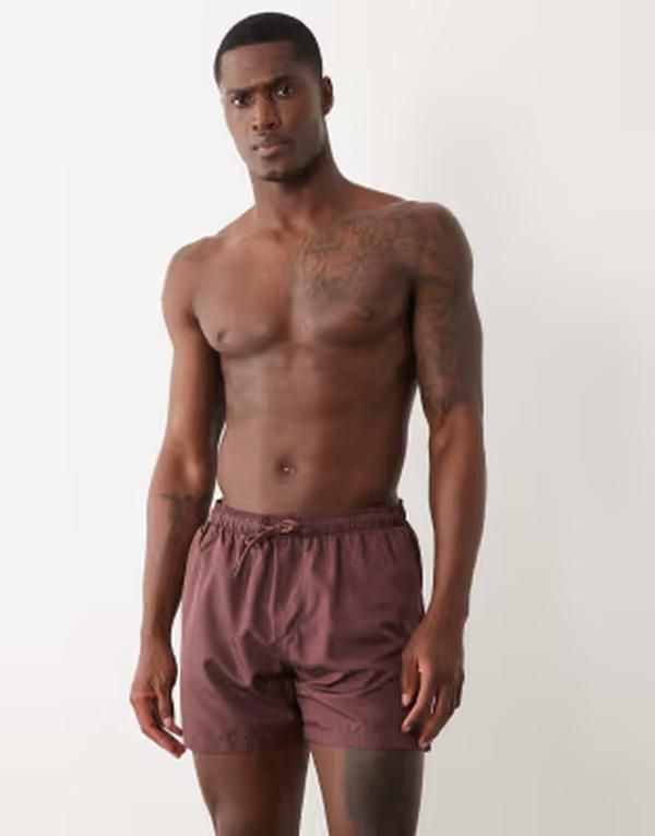 ブレーブソウル メンズ 水着 ハーフパンツ・ショーツ ショートパンツ Brave Soul swim shorts Burgundy バーガンディ