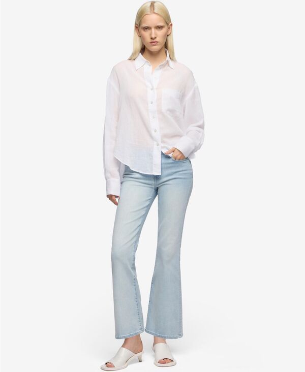 セブンフォーオールマンカインド レディース シューズ ブーツ・レインブーツ クロップド ジーンズ 7 For All Mankind Womens Croppedojo BootLeg Flare J