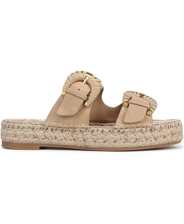サムエデルマン レディース シューズ スリッポン・ローファー サンダル Sam Edelman Womens Tabbey SlipOn Sandals Cyprus Tan タン