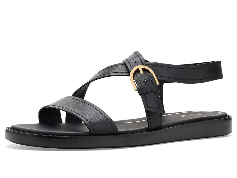 コールハーン レディース シューズ サンダル Cole Haan Kami Buckle Black Leather ブラック