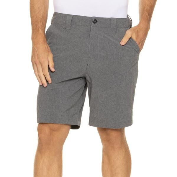 クイックシルバー メンズ ボトムス ハーフパンツ・ショーツ ショートパンツ Quiksilver Union Heather Amphibian Shorts 20 Black ブラック