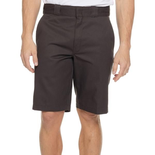 ディッキーズ メンズ ボトムス ハーフパンツ・ショーツ ショートパンツ Dickies 874 Work Shorts Dark Brown ブラウン