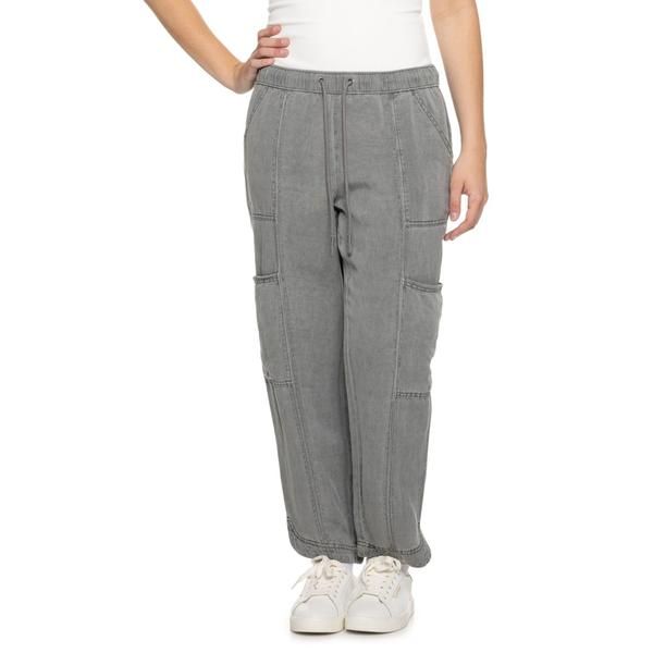 シーアンドシーカリフォルニア レディース ボトムス カジュアルパンツ カーゴパンツ リネン CCalifornia Tapered Leg Cargo Pants Linen Quiet Shade