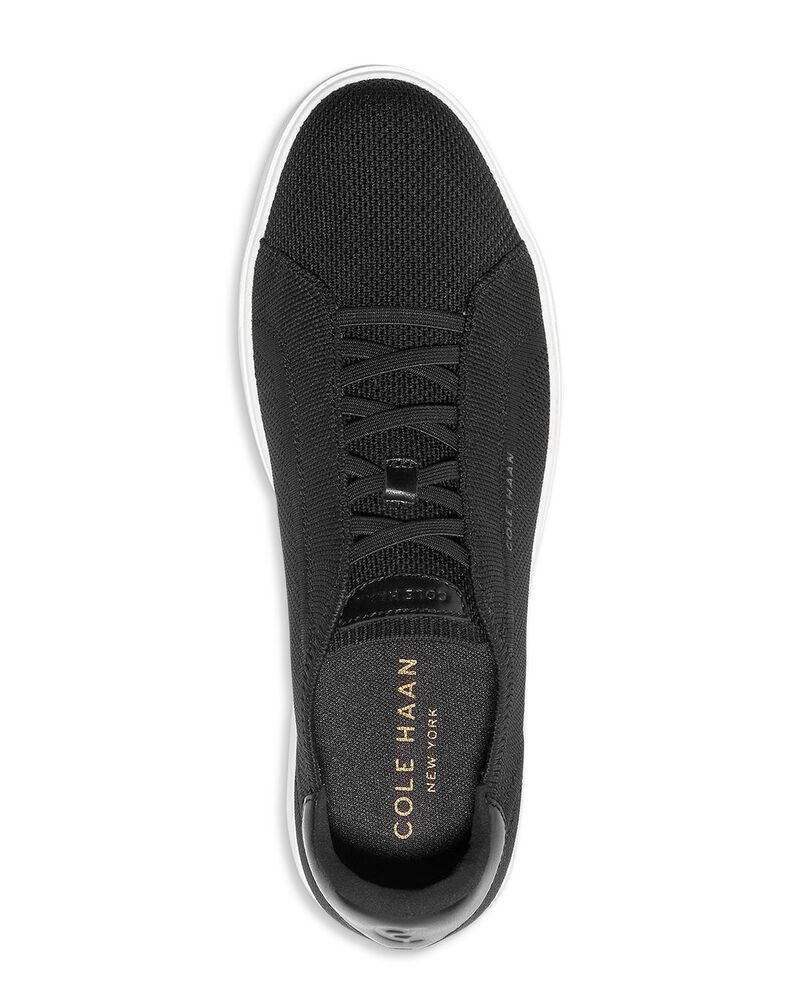 コールハーン メンズ シューズ スニーカー Cole Haan Mens GrandPro Luxe Stitchlite Slip On Sneakers Black White ホワイト