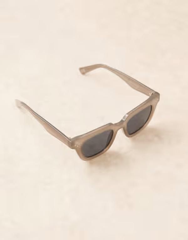 エイソス メンズ アクセサリー サングラス・アイウェア ASOS DESIGN premium chunky square sunglasses crystal frames with smoke l