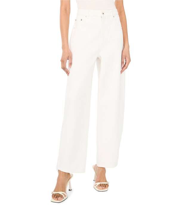 ワンステート レディース ボトムス デニムパンツ ジーンズ 1 STATE High Rise Barrel Jeans Ultra White ホワイト