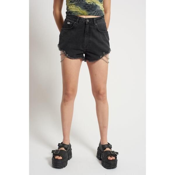 ザラグドプリースト レディース ボトムス ハーフパンツ・ショーツ ショートパンツ デニム The Ragged Priest Womens Thorn Denim Shorts Charcoal チャ