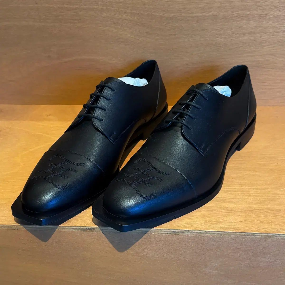 FENDI フェンディ キャップトゥ ドビ シューズ 10 5 285 ローファー 靴
