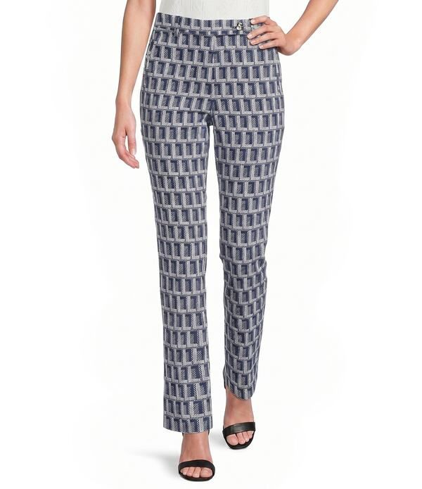 カール ラガーフェルド レディース ボトムス カジュアルパンツ プリント アンクル ロゴ KARLAGERFELD PARIS Woven Logo Print Anklength Coordinat
