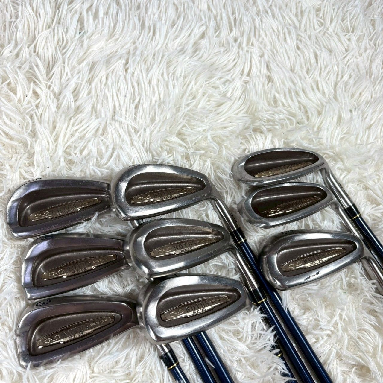 Mizuno NOTUS ST-75 アイアンセット 7-F 5本セット MIZUNO ミズノ NOTUS ST-75 アイアン 9本セット - メルカリ