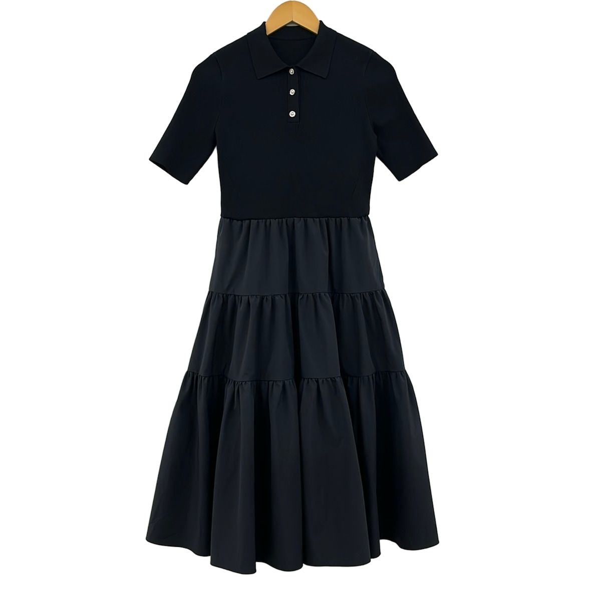 FOXEY NEW YORK(フォクシーニューヨーク) ワンピース サイズ38 M レディース美品 - 45661 黒