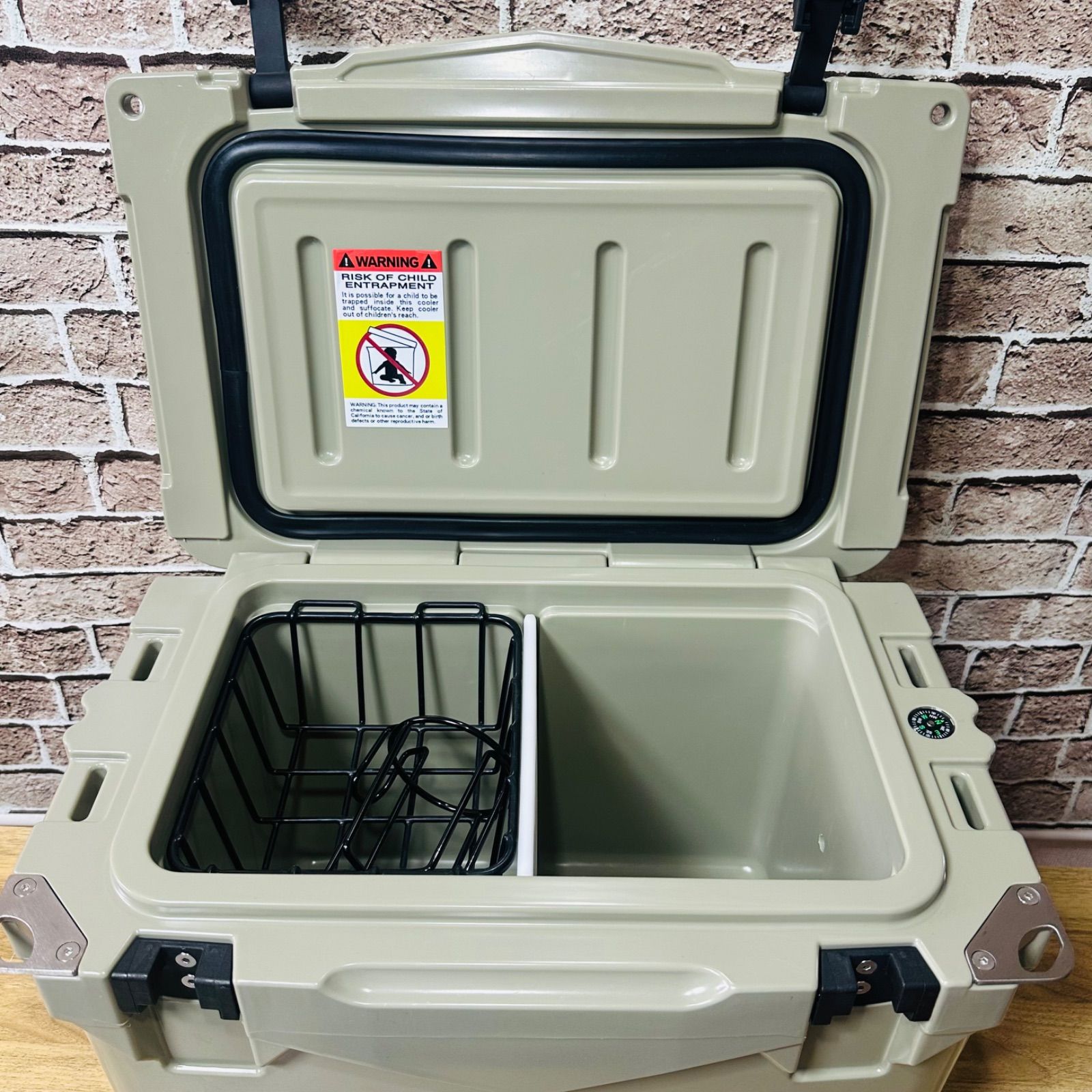 DVERG ICELAND クーラーボックス 20QT オリーブグレー 18.9L 保冷 