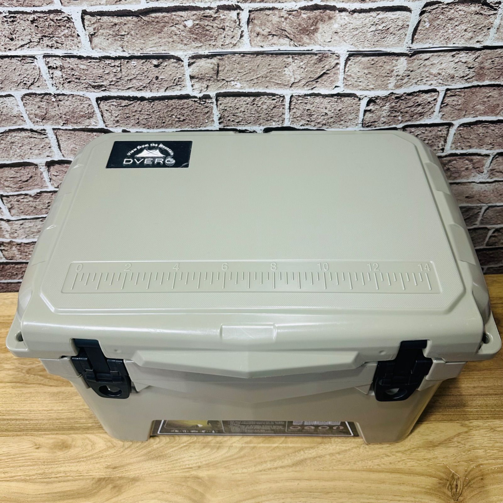 DVERG ICELAND クーラーボックス 20QT オリーブグレー 18.9L 保冷 