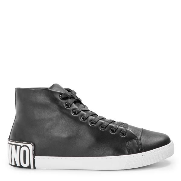 モスキーノ メンズ シューズ スニーカー Moschino Mens Courtrainers Black ブラック