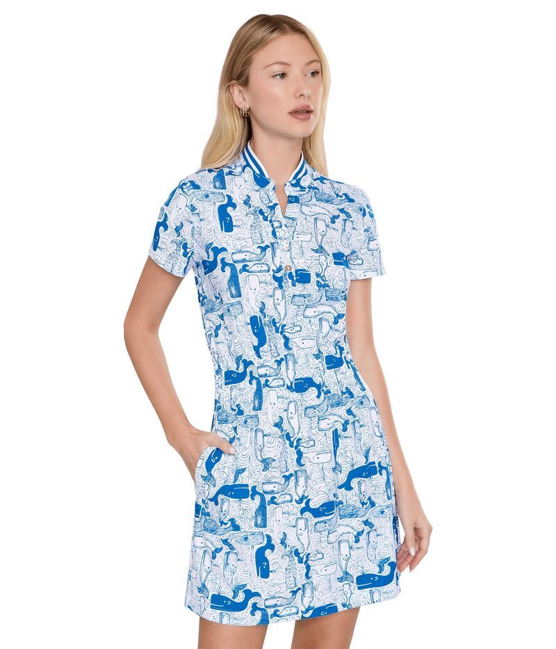 リリーピュリッツァー レディース トップス ワンピース Lilly Pulitzer Love Active Dress UPF 50 Nassau Blue Tha ブルー