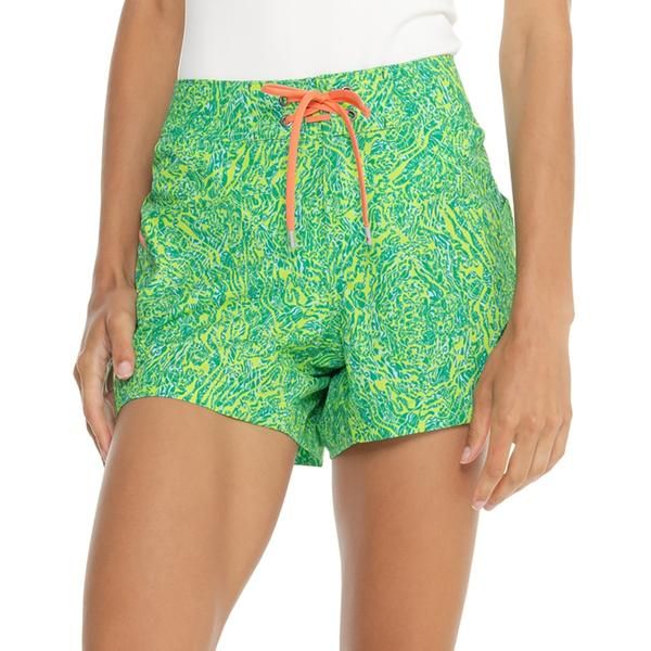 スティオ レディース ボトムス ハーフパンツ・ショーツ ショートパンツ Stio CFS Boardshorts 50 Wild Lettuce Wacky Waves