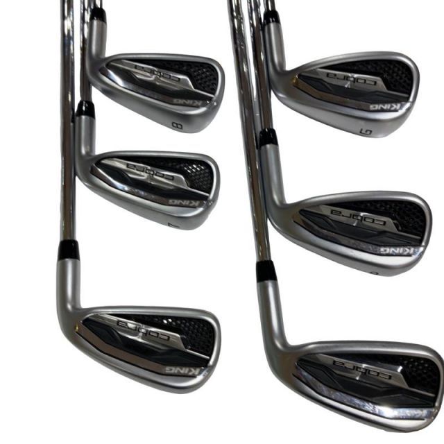 【中古】 コブラ KING MAX IRONS 8S アイアンセット IR NS PRO 850GH neo (フレックスS) メンズ 男性用 右利き 右用 Bランク ゴルフクラブ