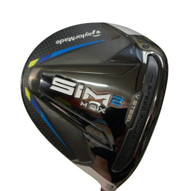 【中古】 テーラーメイド SIM2 MAX 3W フェアウェイウッド FW TENSEI BLUE TM50(SIM2 FW) (フレックスS) メンズ 男性用 右利き 右用 Cランク ゴルフクラブ