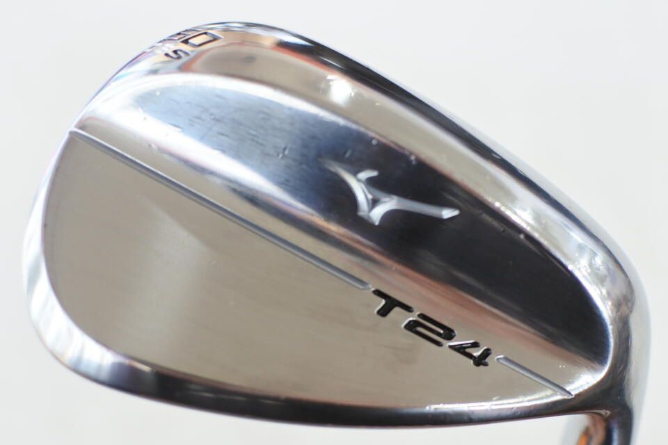 ミズノ　T24 ホワイトサテン　50度　NSプロMODUS3 TOUR105　Sフレックス　ウェッジ　中古　ゴルフドゥ！春日井店【最短即日発送】