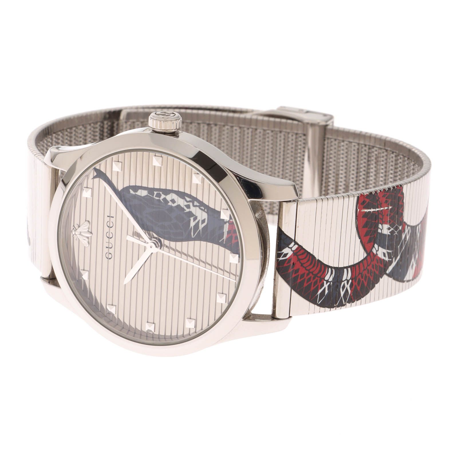 GUCCI グッチ 126.4 スネーク・クオーツ 126.4 腕時計 ステンレス
