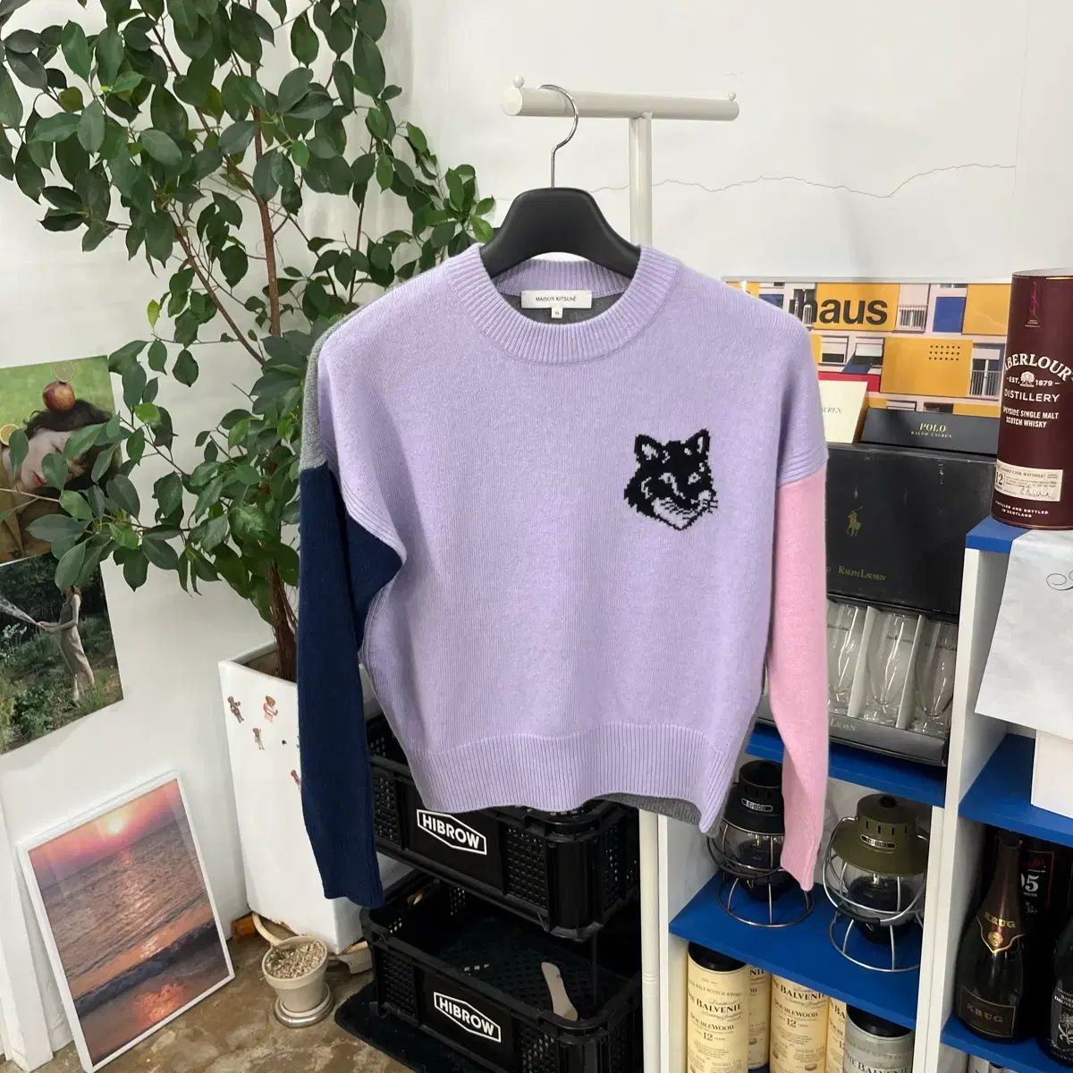 メゾンキツネ ウィメンズ ウールニットです XS