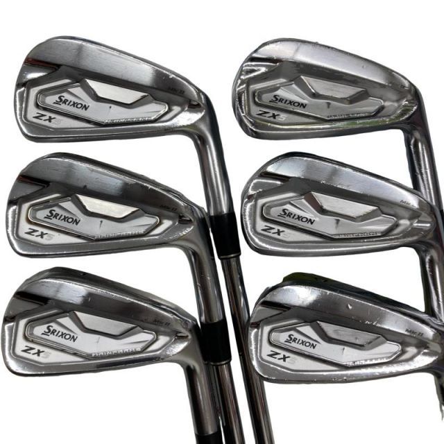 【中古】 ダンロップ SRIXON ZX5 Mk II 6S アイアンセット IR NS PRO 950GH neo DST (フレックスS) メンズ 男性用 右利き 右用 Cランク ゴルフクラブ