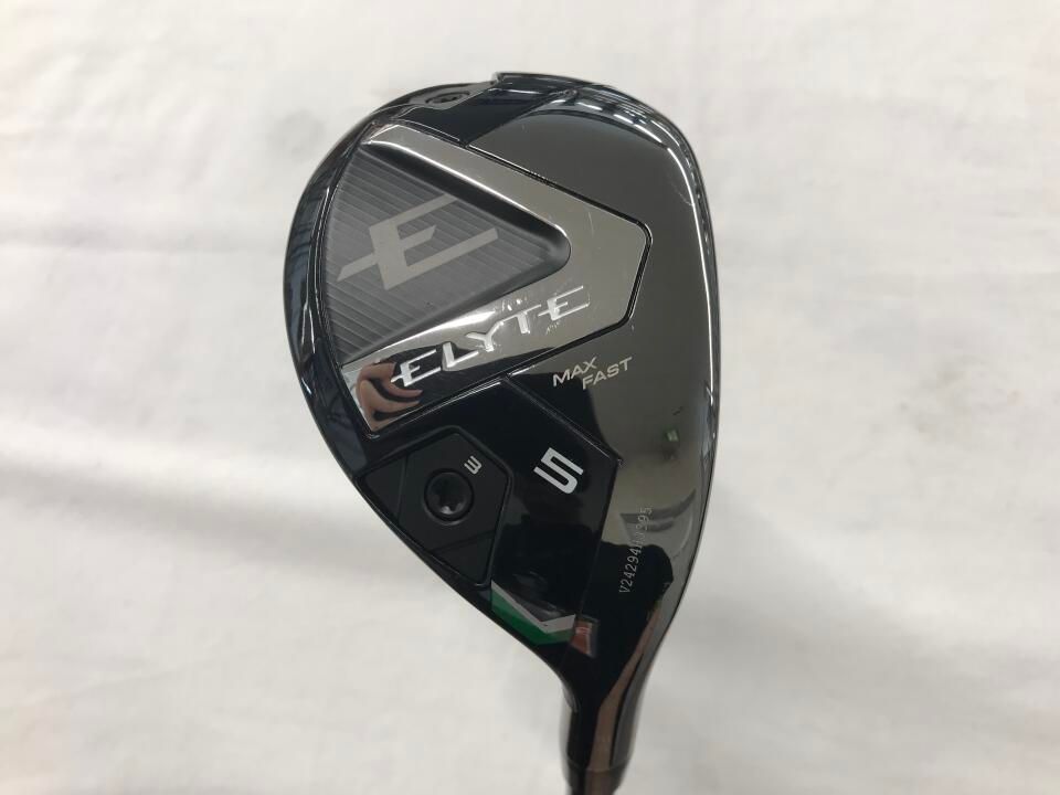 キャロウェイ　ELYTE MAX FAST　24度　LIN-Q GREEN 40 for Callaway　Rフレックス　ユーティリティ　中古　ゴルフドゥ！NEXTさいたま三室店【最短即日発送】