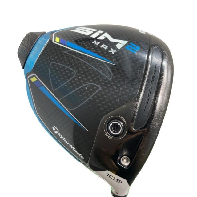 【中古】 テーラーメイド SIM2 MAX 10.5° ドライバー DR TENSEI BLUE TM50(SIM2 DR) (フレックスSR) メンズ 男性用 右利き 右用 Dランク ゴルフクラブ