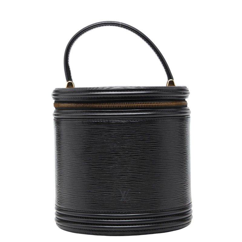 ルイ ヴィトン エピ カンヌ ハンドバッグ バニティバッグ M48032 ノワール ブラック レザー レディース LOUIS VUITTON【1-0280329】