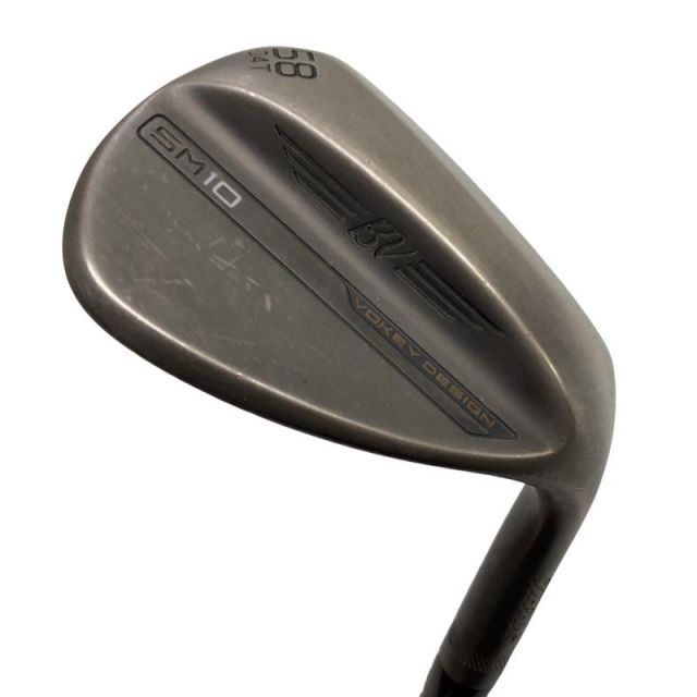 【中古】 タイトリスト VOKEY SPIN MILLED SM10 ジェットブラック 58°/04°T ウェッジ WG Dynamic Gold (フレックスS) メンズ 男性用 右利き 右用 Dランク ゴルフクラブ