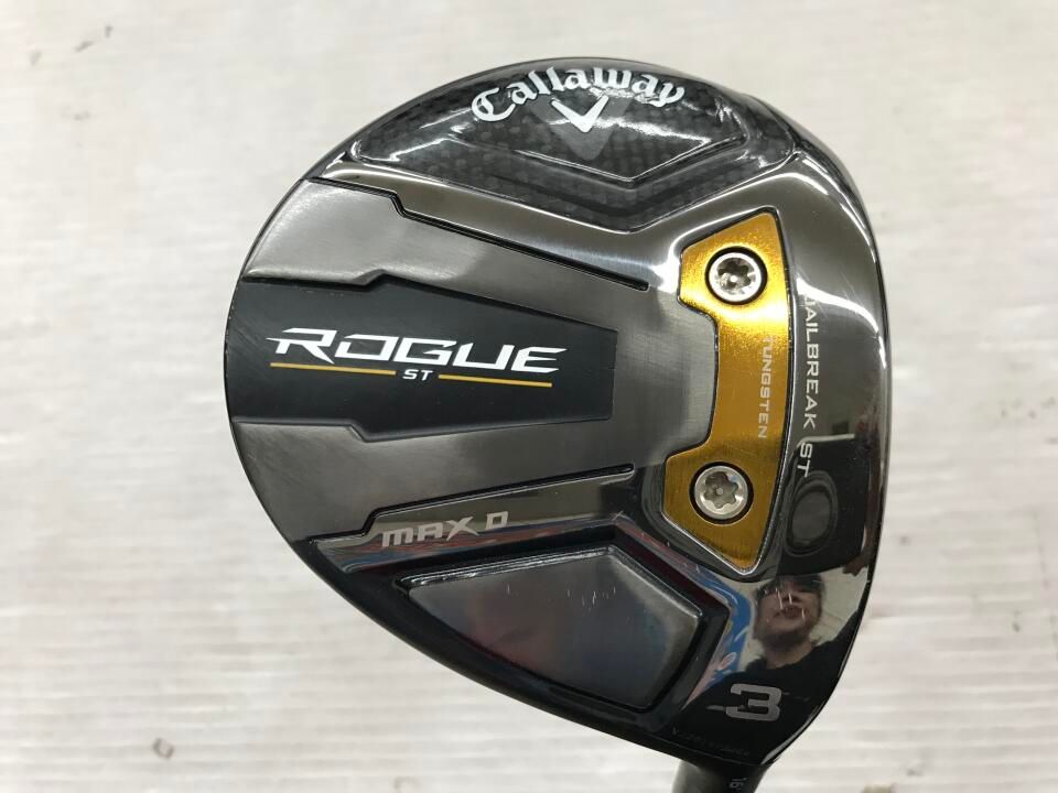 キャロウェイ　ROGUE ST MAX D　16度　VENTUS 5 for Callaway　Sフレックス　フェアウェイウッド　中古【最短即日発送】