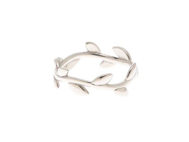 TIFFANY&Co. ティファニー オリーブリーフR/SV/1.5g/#7 リング・指輪