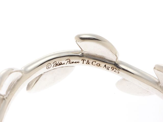 TIFFANY&Co. ティファニー オリーブリーフR/SV/1.5g/#7 リング・指輪