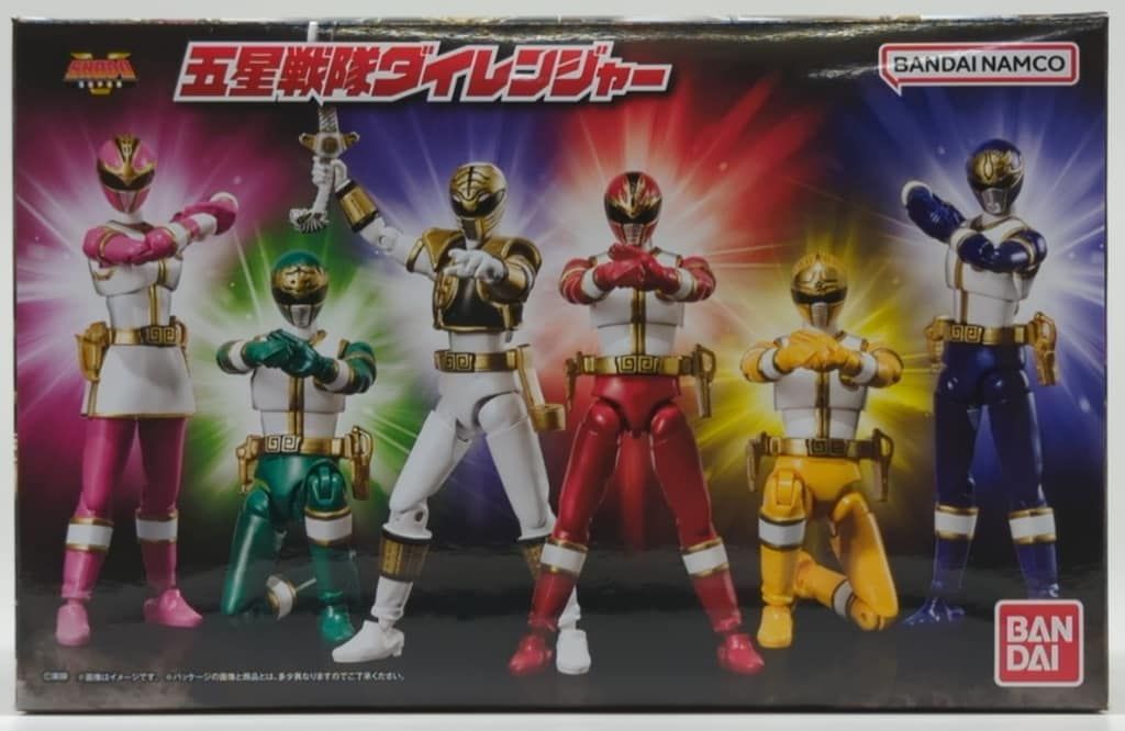 バンダイナムコ SHODO SUPER 五星戦隊ダイレンジャー 五星戦隊ダイレンジャー