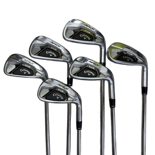 【中古】 キャロウェイ APEX DCB(2021) 6S アイアンセット IR NS PRO 950GH neo (フレックスS) メンズ 男性用 右利き 右用 Cランク ゴルフクラブ