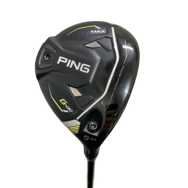 【中古】 ピン G430 MAX 9W フェアウェイウッド FW ALTA J CB BLACK(FW) (フレックスR) メンズ 男性用 右利き 右用 Cランク ゴルフクラブ