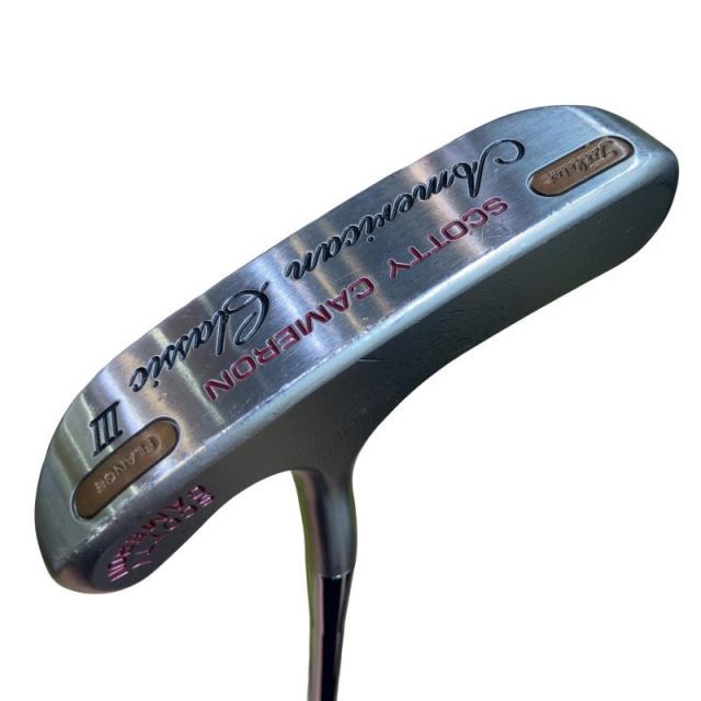 【中古】 タイトリスト SCOTTY CAMERON American Classic III FLANGE パター PT スチール (フレックスその他) メンズ 男性用 右利き 右用 Cランク ゴルフクラブ