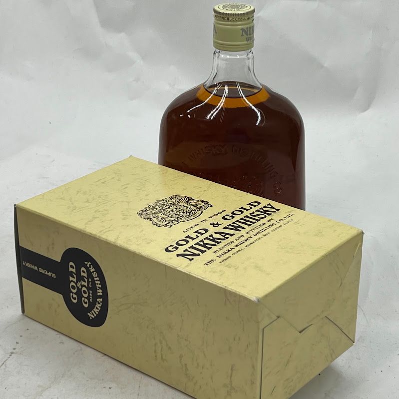 ニッカ G&G 白 750ml 43度 箱付 ウイスキー 中古 - メルカリ