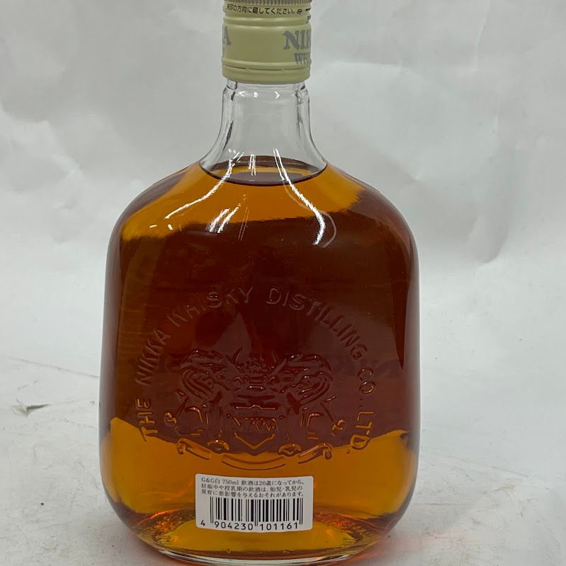 ニッカ G&G 白 750ml 43度 箱付 ウイスキー 中古 - メルカリ