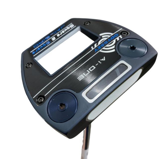 【中古】 オデッセイ Ai-ONE SQUARE 2 SQUARE JAILBIRD 34インチ パター PT STROKE LAB 90 スチール (フレックスその他) メンズ 男性用 右利き 右用 Cランク ゴルフクラブ