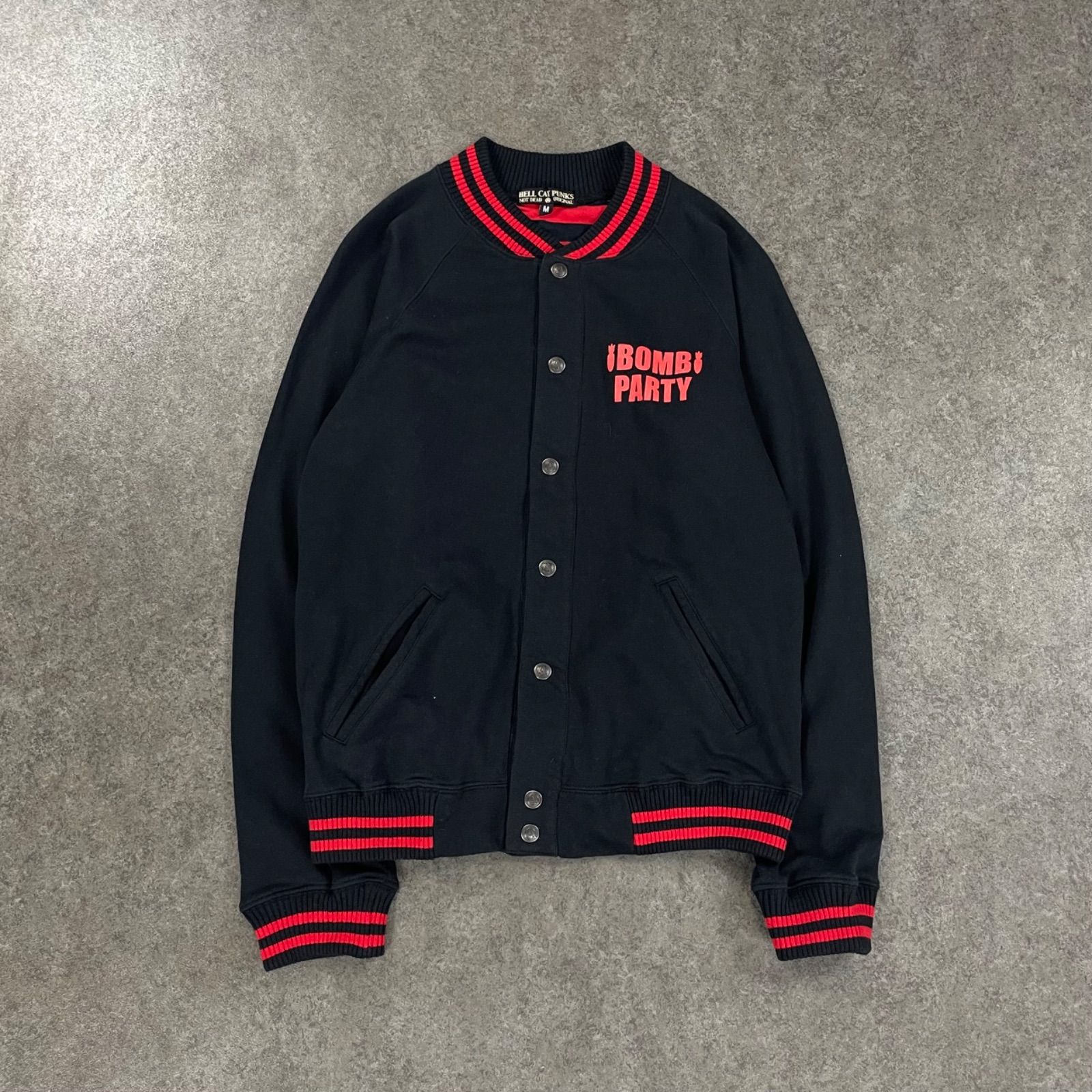 HELLCATPUNKS Stadium Jacket ヘルキャットパンクス スタジャン