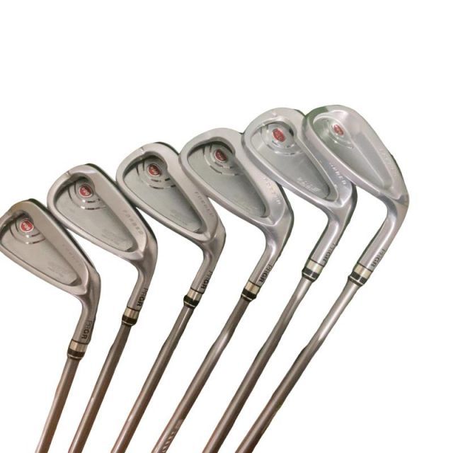 【中古】 プロギア egg PF(2017) 6S アイアンセット IR eggオリジナルカーボン (フレックスR) メンズ 男性用 右利き 右用 Cランク ゴルフクラブ