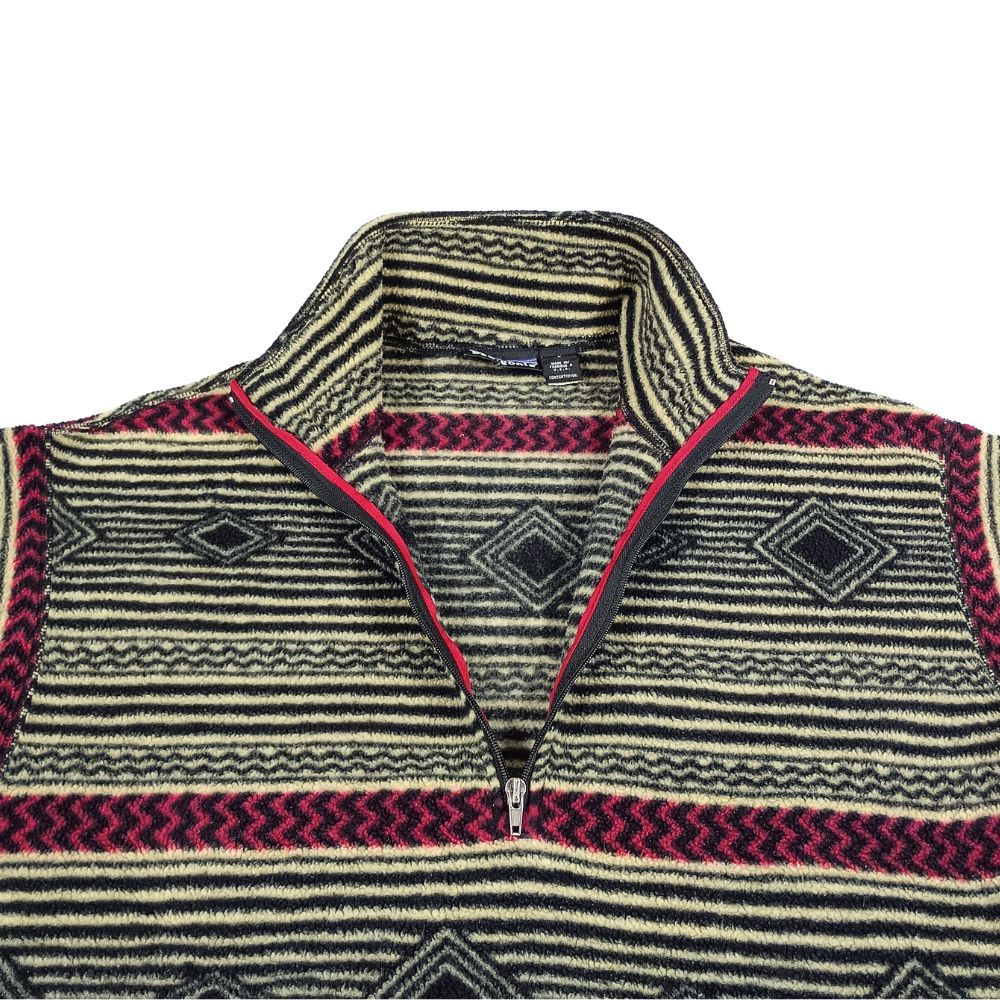 PATAGONIA パタゴニア 10457 90s ブルズアイ ハーフジップ フリース プルオーバー フリースジャケット サイズL 正規品 / 55464 PATAGONIA パタゴニア 10457 90s ブルズアイ ハーフジップ フリース