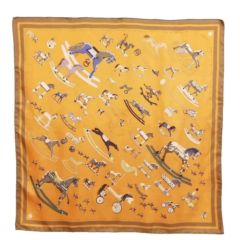 エルメス HERMES Raconte moi le Cheval お馬の話をして カレ90 大判