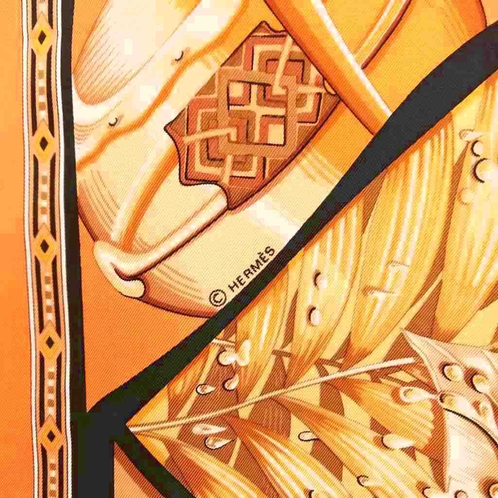 エルメス HERMES Au son du Tam tam タムタムの音に合わせて カレ90