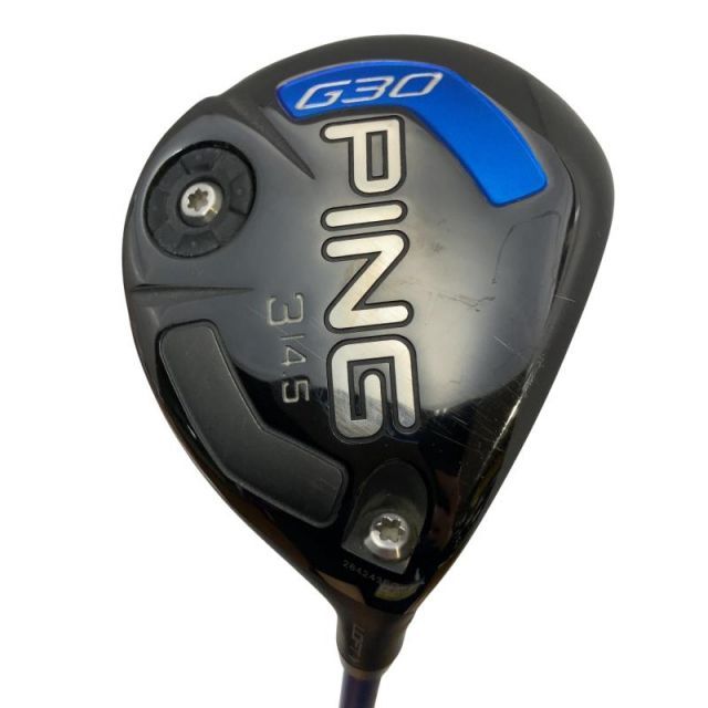 【中古】 ピン G30 3W フェアウェイウッド FW TFC 390(フェアウェイ) (フレックスS) メンズ 男性用 右利き 右用 Cランク ゴルフクラブ