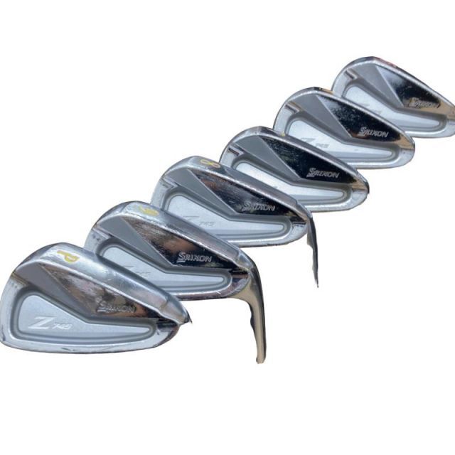【中古】 ダンロップ SRIXON Z745 6S アイアンセット IR リシャフト (フレックスその他) メンズ 男性用 右利き 右用 Cランク ゴルフクラブ