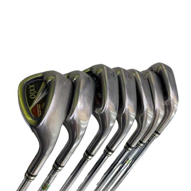 【中古】 ダンロップ XXIO(2014) 8S アイアンセット IR NS PRO 900GH D.S.T for XXIO (フレックスS) メンズ 男性用 右利き 右用 Cランク ゴルフクラブ
