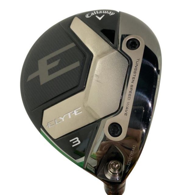 【中古】 キャロウェイ ELYTE 3W フェアウェイウッド FW 純正特注シャフト (フレックスS) メンズ 男性用 右利き 右用 Cランク ゴルフクラブ